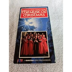 The Music of Christmas - America's Great Church Choirs  (VHS, 1993)